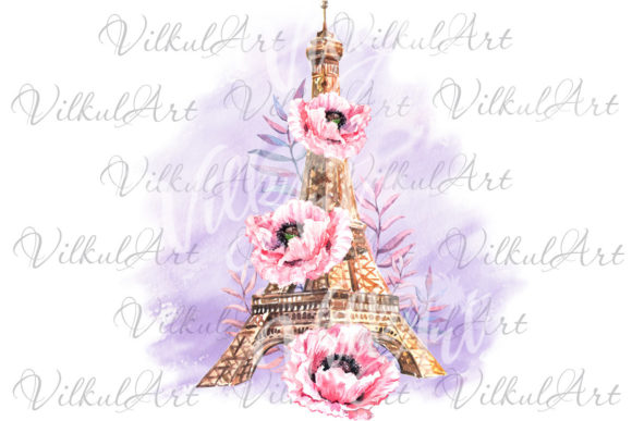 A Fusion of Art and Icon: Exploring Paris Floral Eiffel Tower Designs