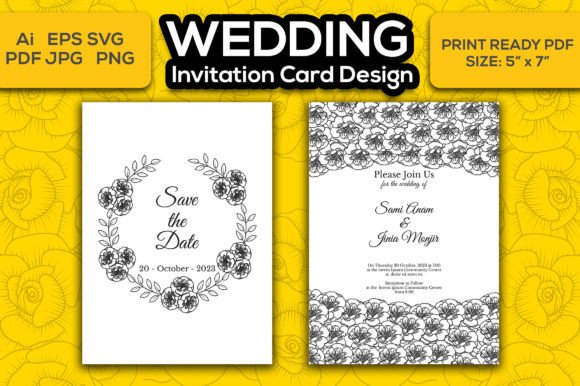 Embrace Elegance: Your Guide to the Free Wedding Card Design Floral Svg Png