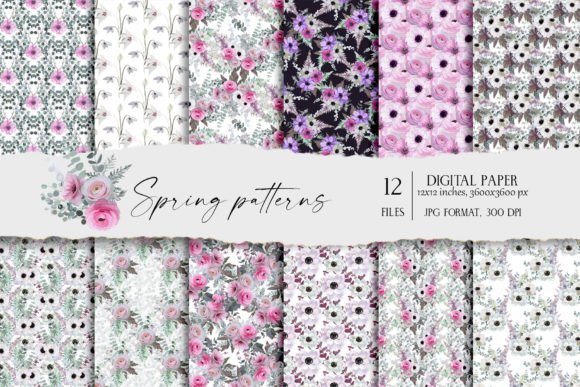 Floral Seamless Patterns: Your Digital Creative Toolkit