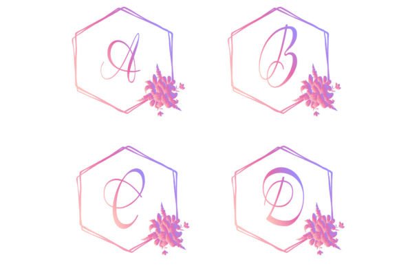Monogram Floral Elements: A Versatile Asset for Personal and Professional Design