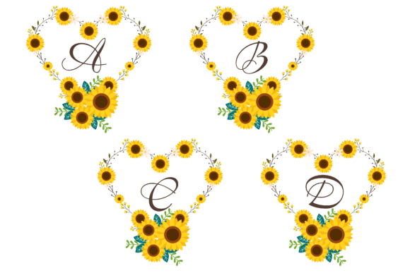The Elegant Utility of a Monogram Floral Flower Design