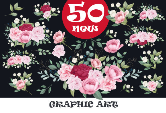 Why 50 Watercolor Floral Bouquets Clipart Is Your Ultimate Creative Toolkit